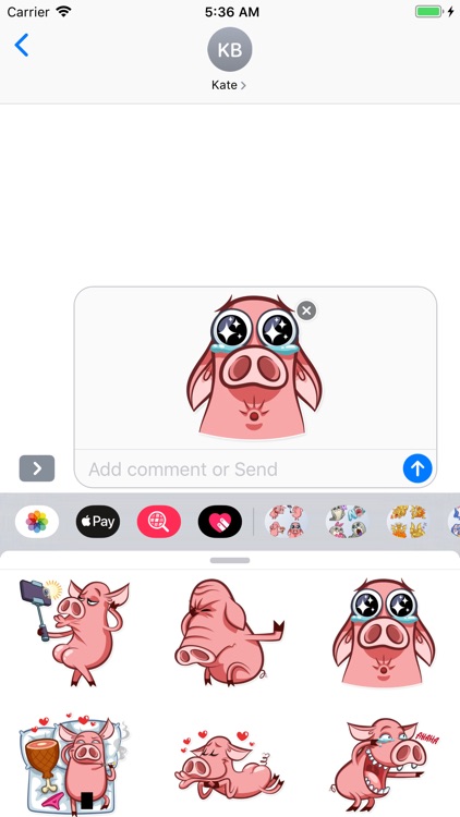 Epic Pig Emojis screenshot-3