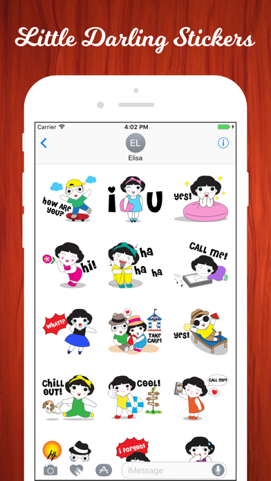 Little Darling Emojis screenshot 2