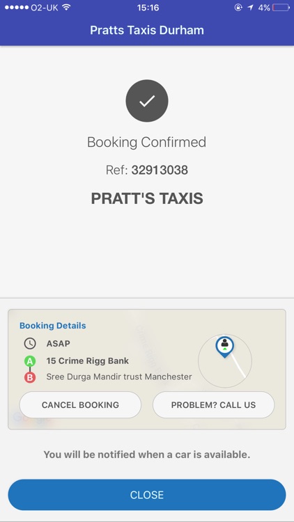 Pratts Taxis Durham