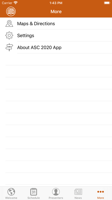 How to cancel & delete UTDallas ASC 2019 Conference from iphone & ipad 4