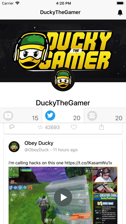 DuckyTheGamerApp