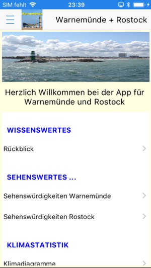 Warnemünde App für den Urlaub(圖1)-速報App