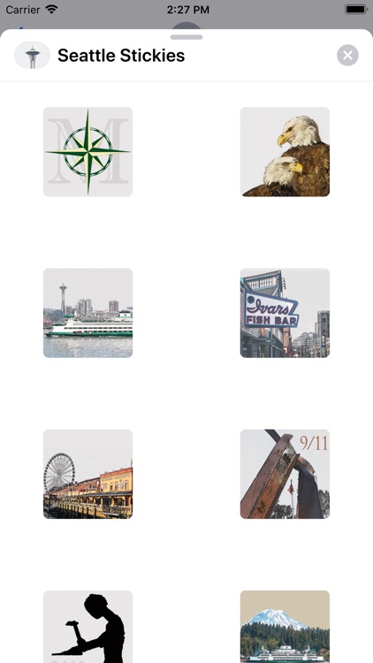 Seattle Stickies for iMessage