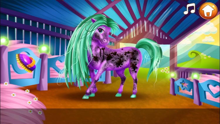 Fashion Rainbow Horse Rider screenshot-4