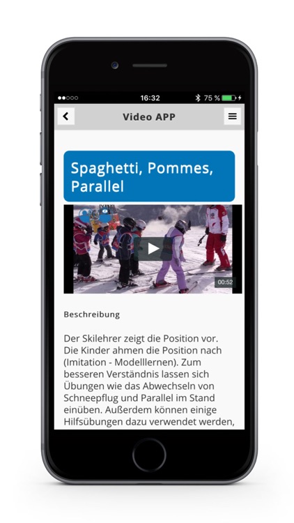 Snowsport Video App