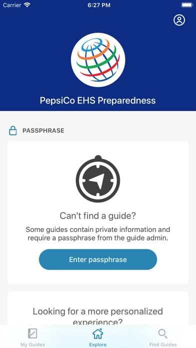 PepsiCo EHS Preparedness screenshot 2