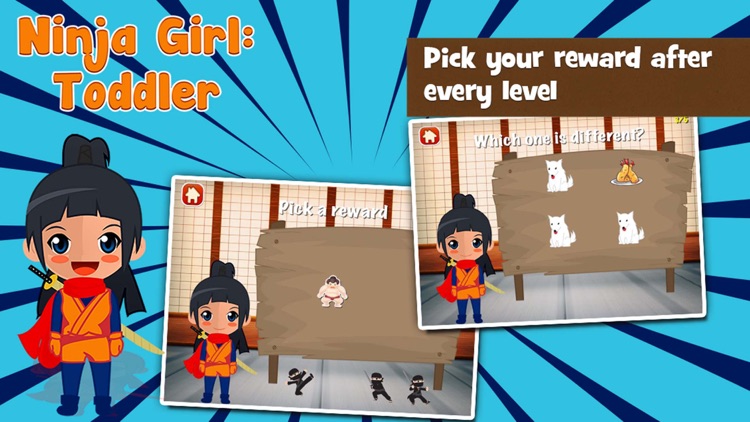 Ninja Girl Games for Toddlers screenshot-3