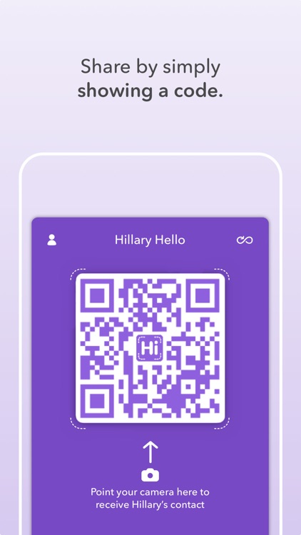 HiHello Contact Exchange