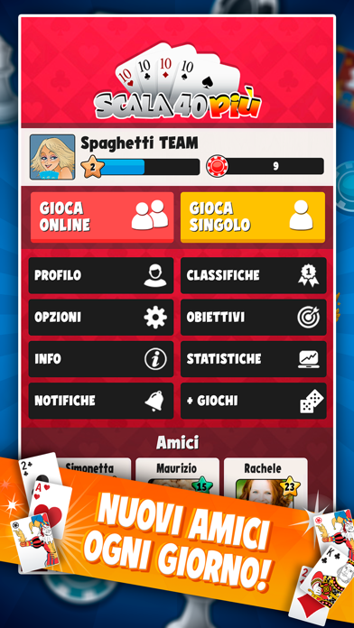 Scala 40 Più - Giochi di Carte screenshot 4