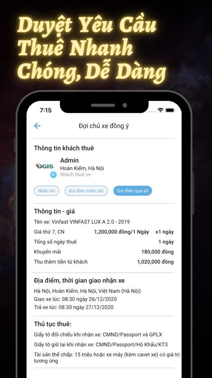 OGIS - Thuê Xe, Cứu Hộ, Bãi Đỗ screenshot-7