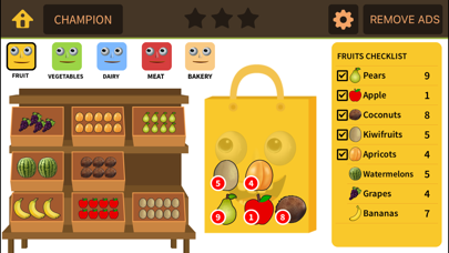 Grocery Shopping Learning Game screenshot 3