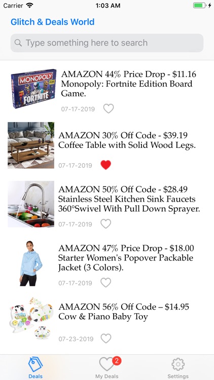 Glitch & Deals World