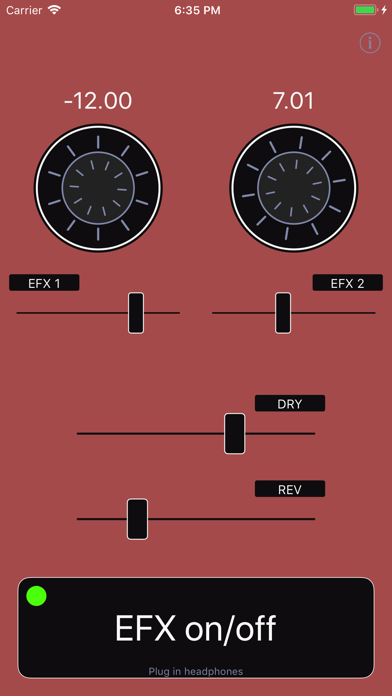 Harmonizer audio effect screenshot1