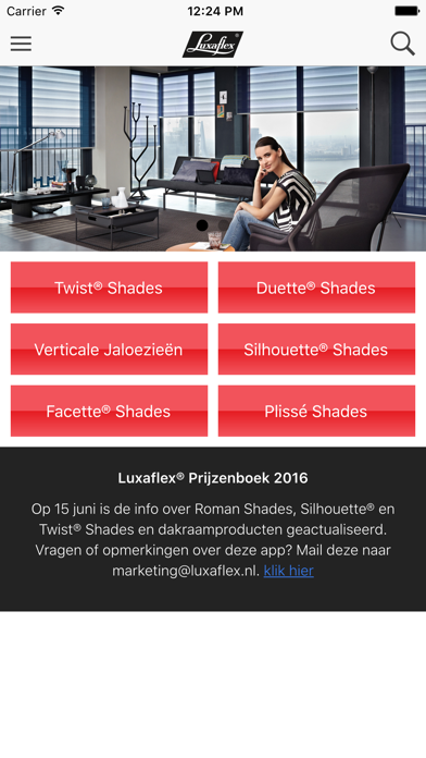 How to cancel & delete Luxaflex Prijzenboek from iphone & ipad 1