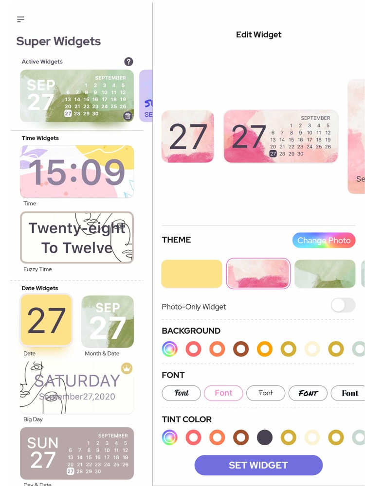 Как пользоваться приложением color widgets на андроид