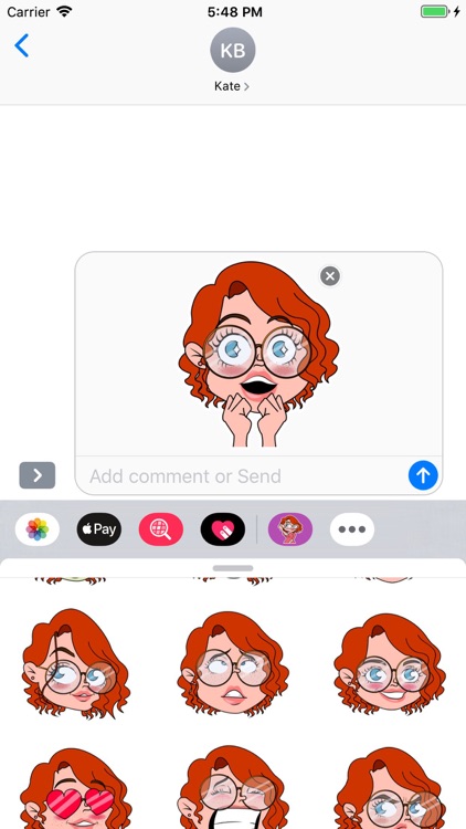 Jenny Stickers Pack screenshot-7