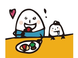 まん丸なほのぼのキャラがあなたの気持ちを伝えます。第3弾は日常で使えるユルいワード集です。