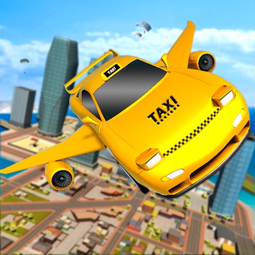 Flying Limo Taxi 3D