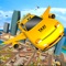 Flying car simulator is the most addictive car driving and fly to sky taxi driving games