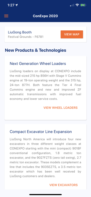 LiuGong ConExpo(圖1)-速報App