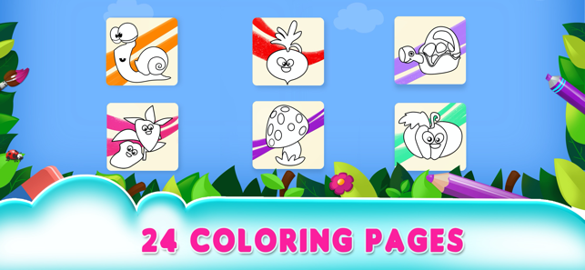 Toddler games for coloring 2+(圖4)-速報App