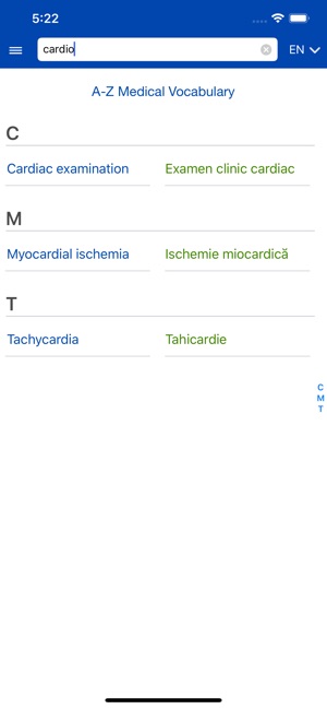 Medical Vocabulary Audio EN-RO(圖7)-速報App