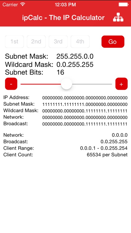 ipCalc - The IP Calculator