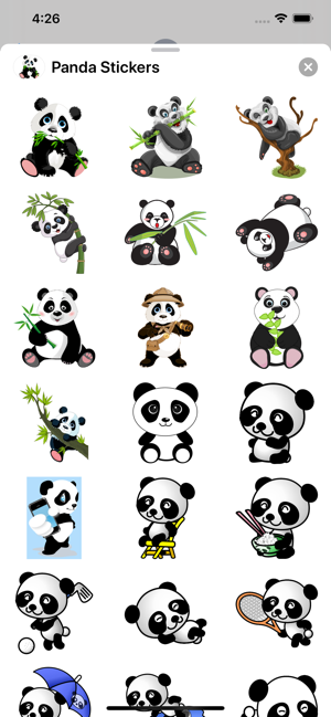 Panda Stickers - Sticker Pack(圖2)-速報App