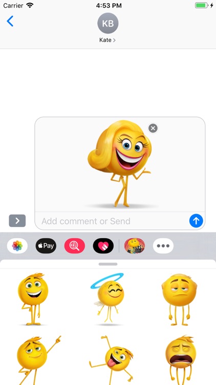 Emoji Movie Stickers Pack screenshot-5