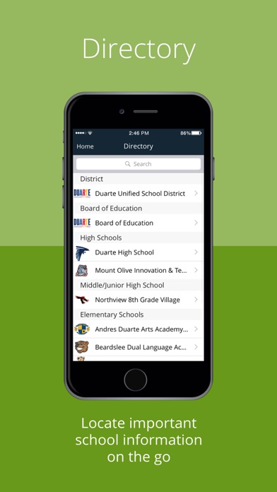 How to cancel & delete Duarte Unified School District from iphone & ipad 2