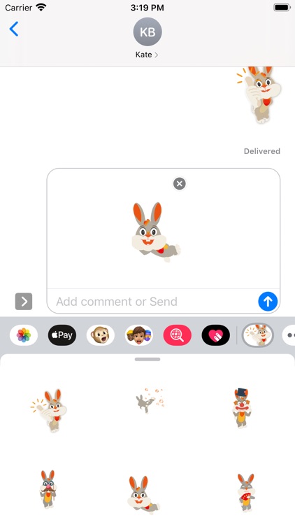 Bunny.Sticker screenshot-3