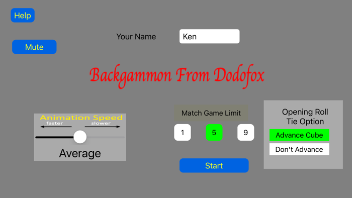 Backgammon from Dodofox