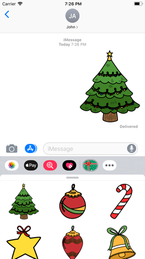 Christmas Talk Sticker