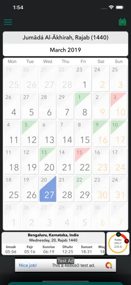 Game screenshot Shia Calendar apk