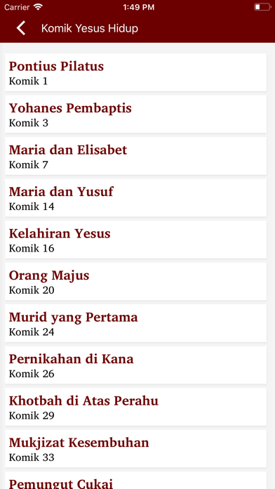 Komik Yesus Hidup screenshot 3