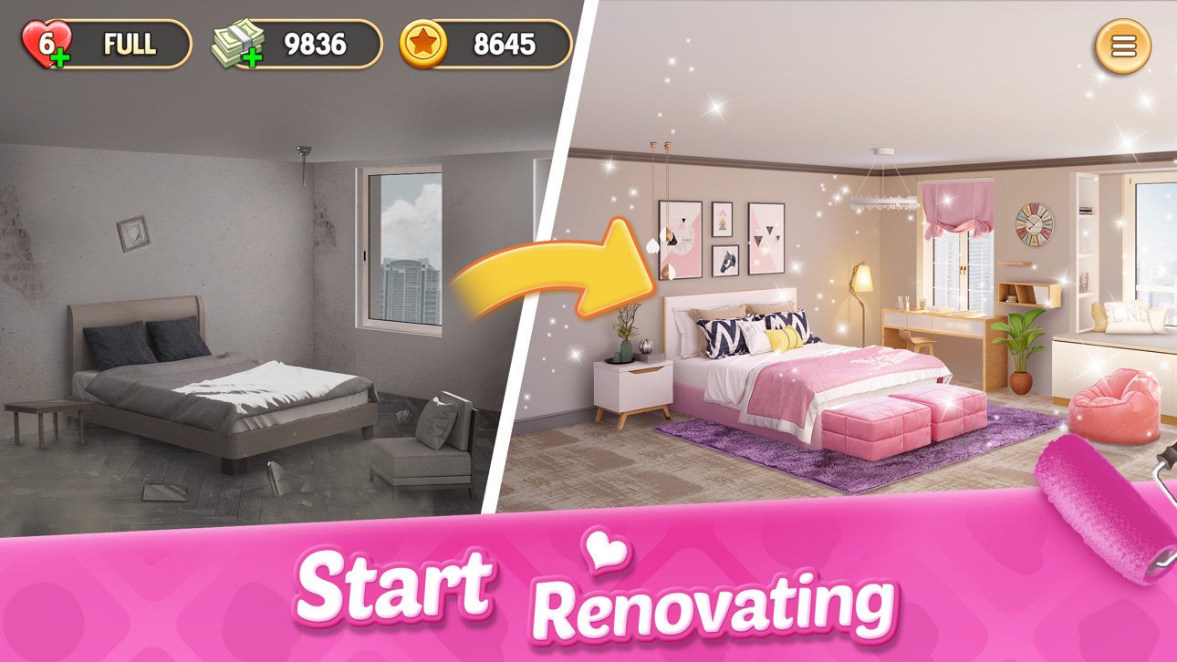 My Home - Design Dreams Hack screenshot 1 - iOS game interface