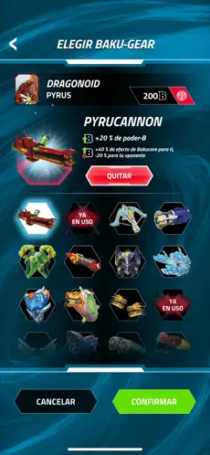 Imágen 4 Bakugan Champion Brawler iphone