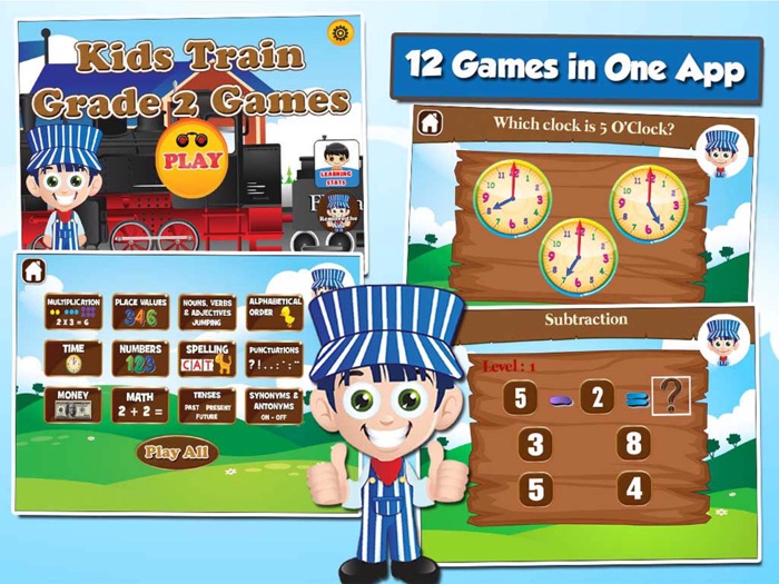 Trains Second Grade School