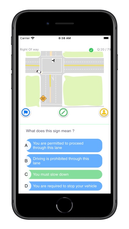 DMV Practice Test Dottedyellow
