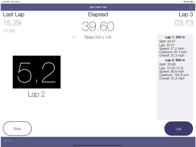 Track Cycling Stopwatch (iPad)(圖1)-速報App