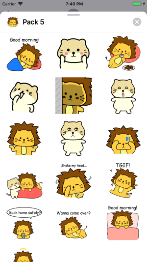 Singa Polah Stickers Pack 5(圖1)-速報App