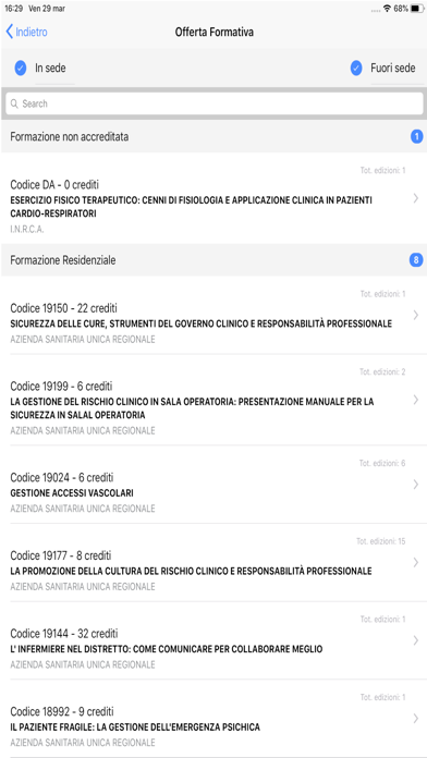 Marche Formazione screenshot 2