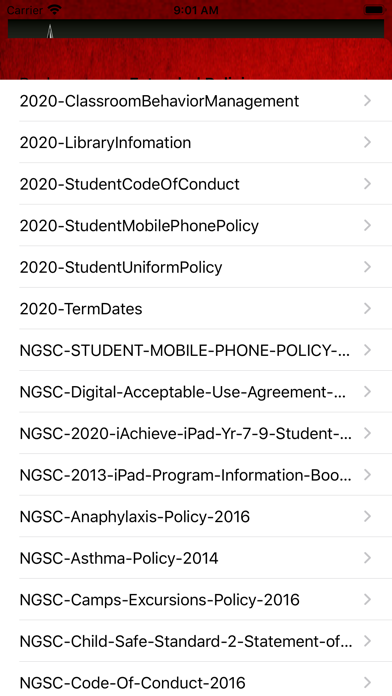 How to cancel & delete NGSC College Organiser from iphone & ipad 3