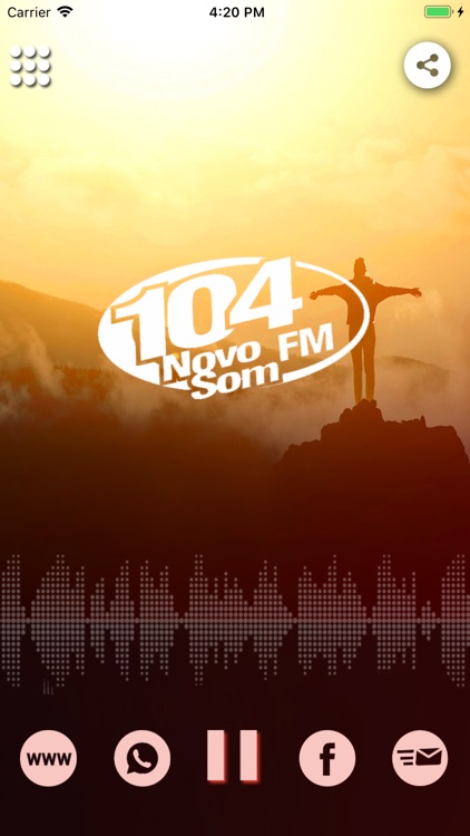 Rádio Novo Som FM 104