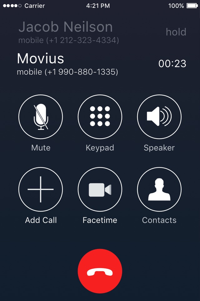 Movius MultiLine screenshot 4