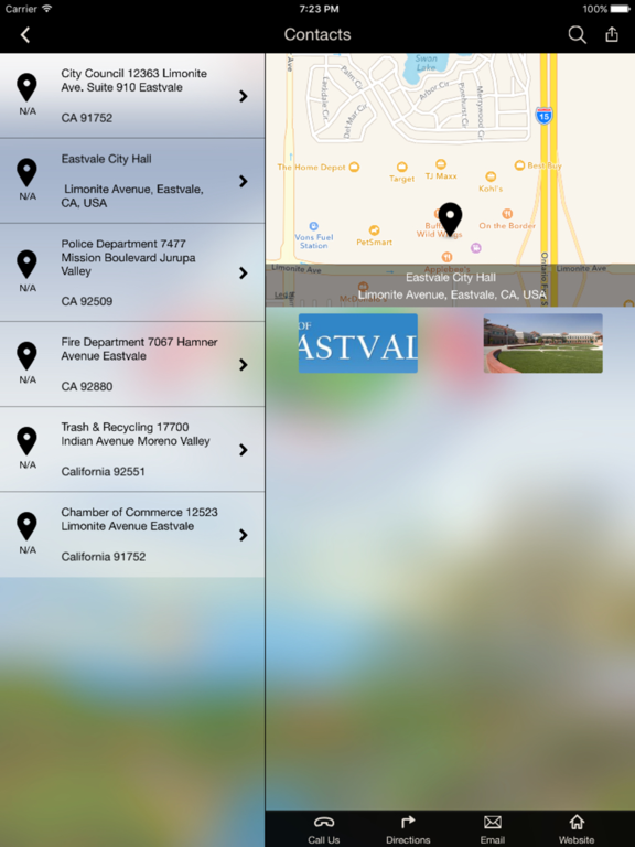 Screenshot #6 pour City of Eastvale, CA.
