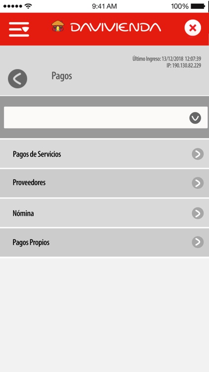 Empresas Davivienda Móvil screenshot-3