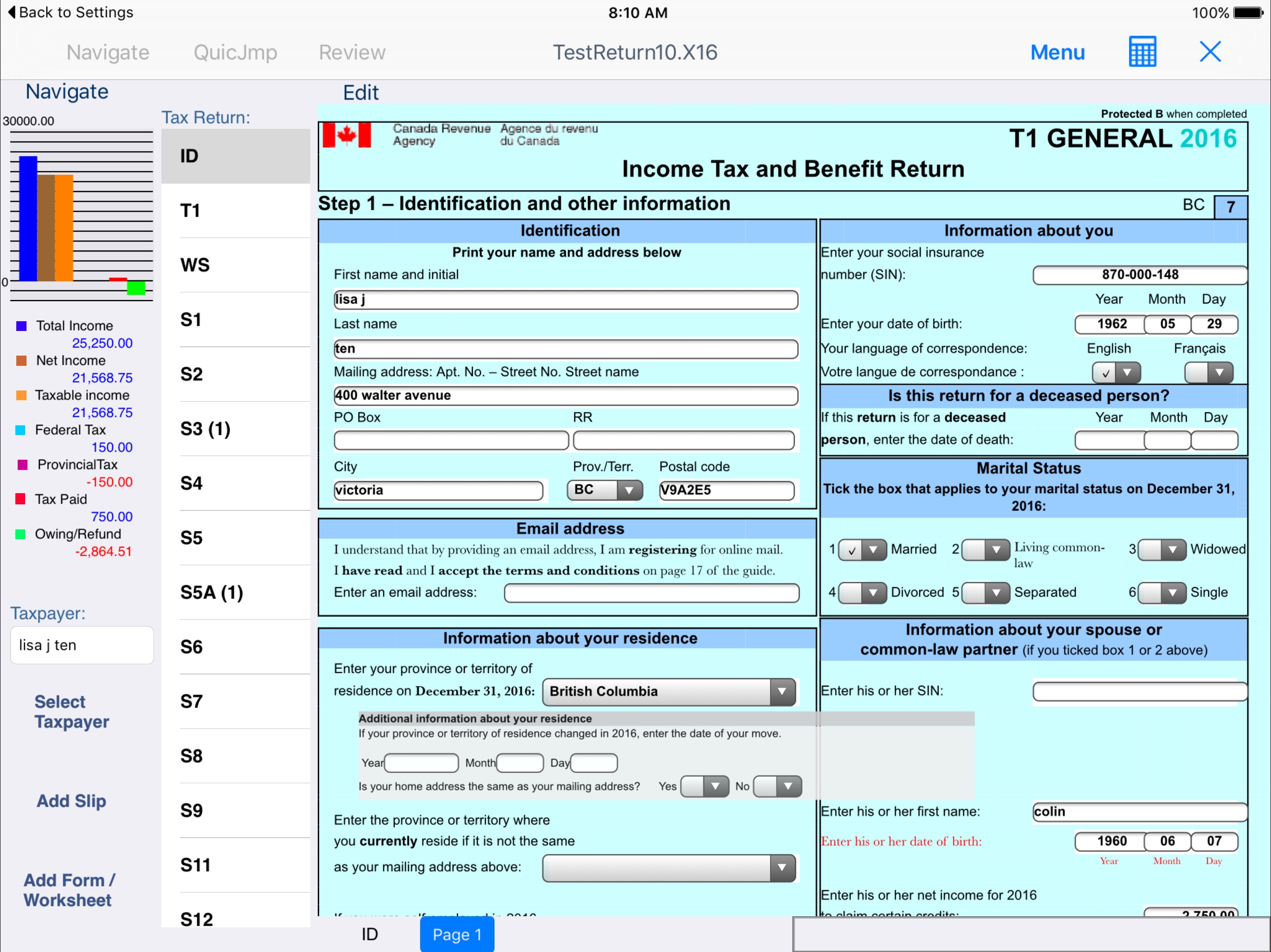 TaxFreeway 2016 screenshot 3