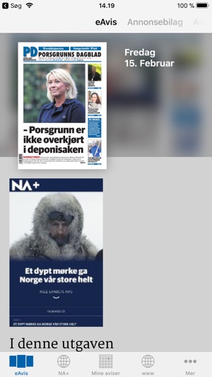 Porsgrunns Dagblad eAvis