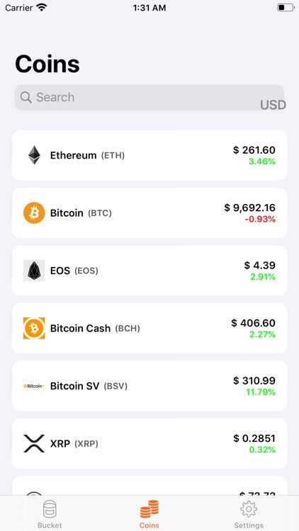 Crypto Info App